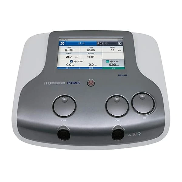 低周波治療器・干渉電流型低周波治療器・超音波治療器組合せ理学療法機器「エスティマス EU-9201R」